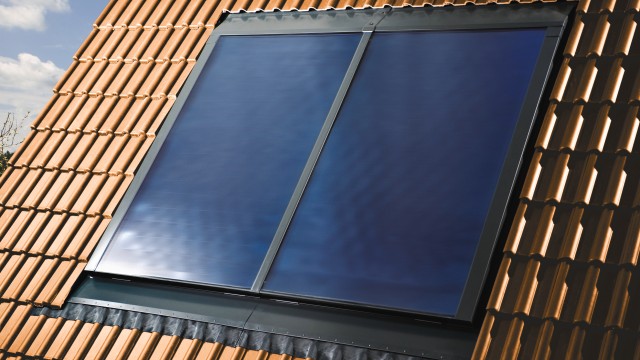 Solární panely na střeše